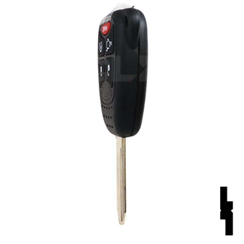 Chrysler 5 Button Remote Head Key W / Trunk (5B2) - By Ilco Automotive Key Ilco
