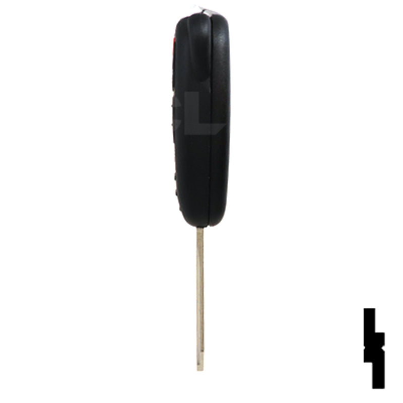 Chrysler 5 Button Remote Head Key W / Trunk (5B2) - By Ilco Automotive Key Ilco