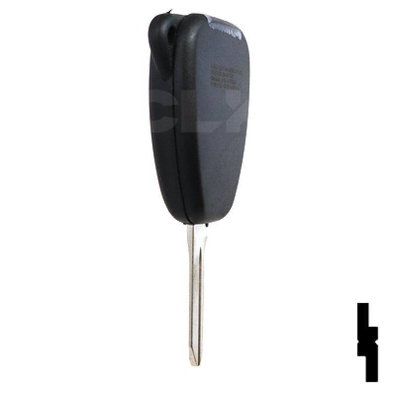 Chrysler 5 Button Remote Head Key W / Trunk (5B2) - By Ilco Automotive Key Ilco