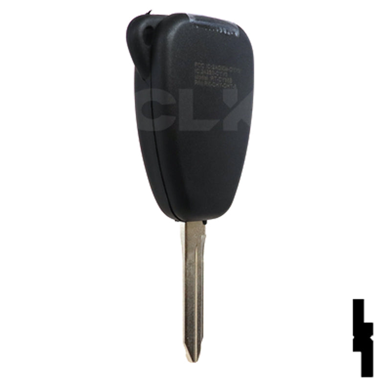 Chrysler 5 Button Remote Head Key W / Trunk (5B2) - By Ilco Automotive Key Ilco