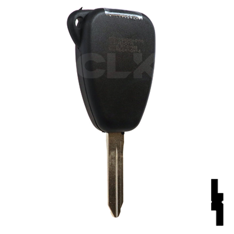 Chrysler 5 Button Remote Head Key W / Trunk (5B2) - By Ilco Automotive Key Ilco