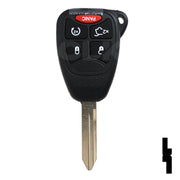 Chrysler 5 Button Remote Head Key W / Trunk (5B2) - By Ilco Automotive Key Ilco