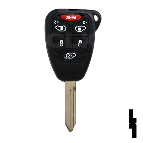 Chrysler 6 Button Remote Head Key (6B1) - By Ilco Automotive Key Ilco