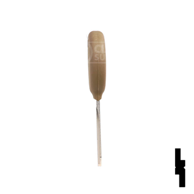 Uncut Transponder Key | Chrysler | Y164-PT, 692352 — CLK Supplies