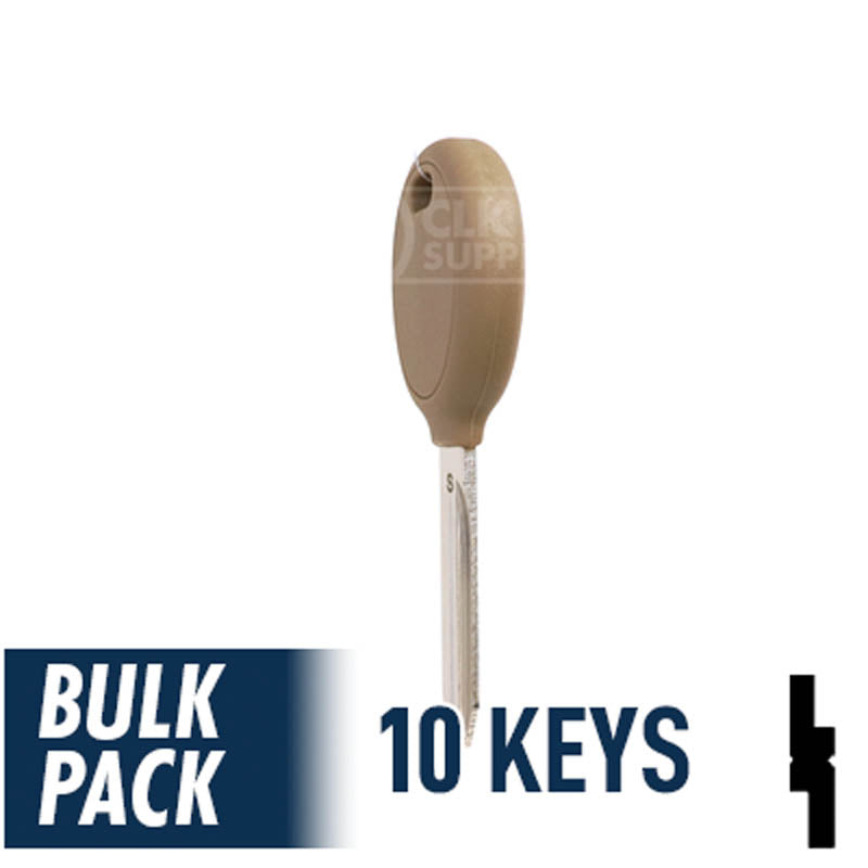 Uncut Transponder Key | Chrysler | Y164-PT, 692352 (Pack of 10