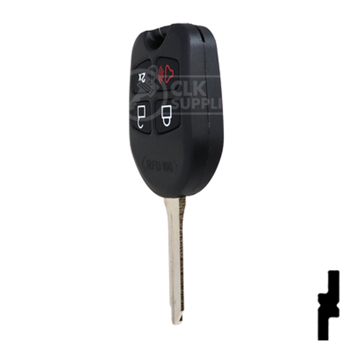 Clonable Ford Remote Head - EDGE CUT Automotive Key Keyline USA
