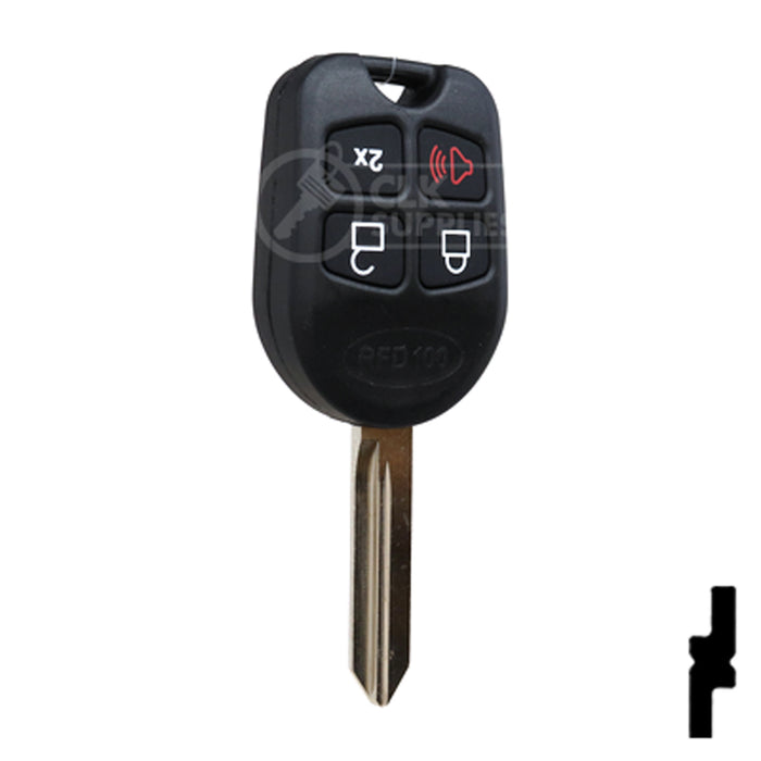 Clonable Ford Remote Head - EDGE CUT Automotive Key Keyline USA