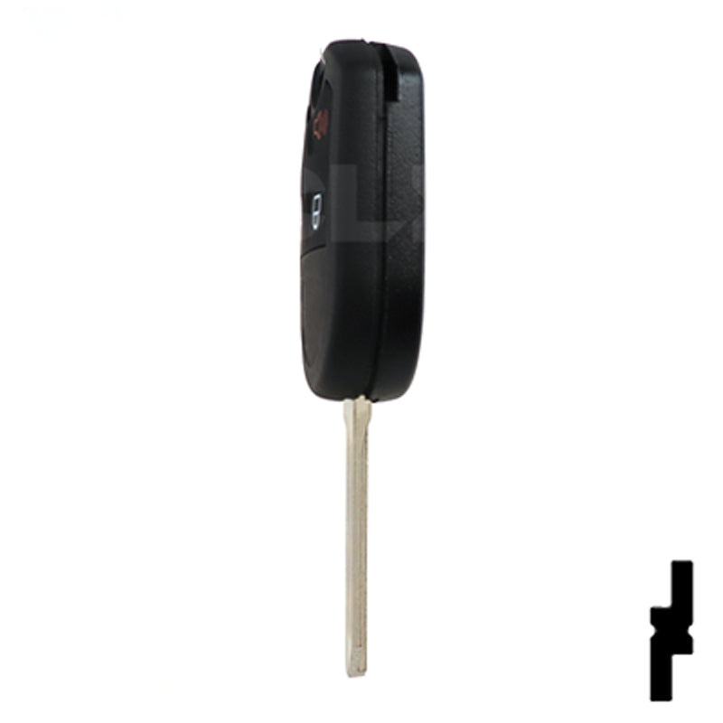 Ford 4 Button Remote Head Key (4B2) - By Ilco Automotive Key Ilco