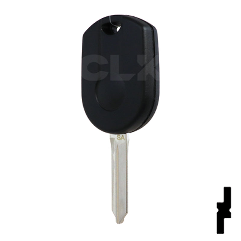 Ford 4 Button Remote Head Key (4B2) - By Ilco Automotive Key Ilco