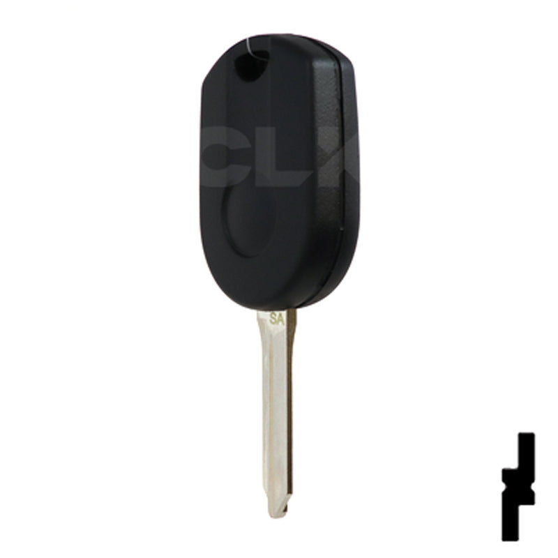 Ford 4 Button Remote Head Key (4B2) - By Ilco Automotive Key Ilco