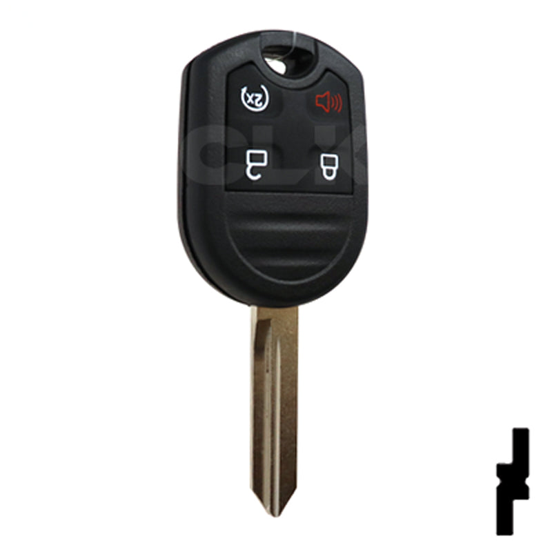 Ford 4 Button Remote Head Key (4B2) - By Ilco Automotive Key Ilco