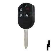 Ford 4 Button Remote Head Key (4B3) - By Ilco Automotive Key Ilco