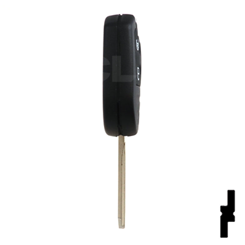 Ford 4 Button Remote Head Key (4B3) - By Ilco Automotive Key Ilco