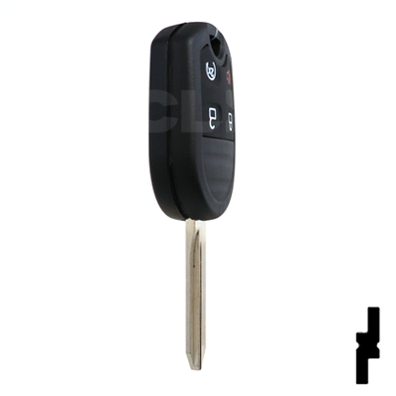 Ford 4 Button Remote Head Key (4B3) - By Ilco Automotive Key Ilco