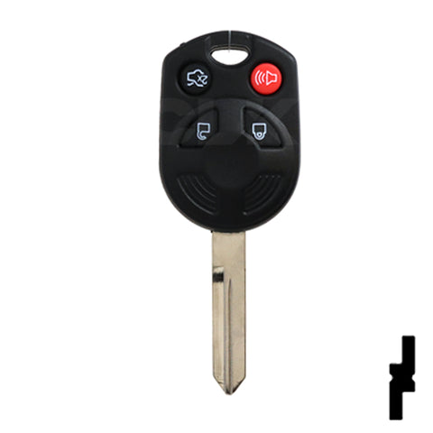 Ford 4 Button Remote Head Key (4B4) - By Ilco
