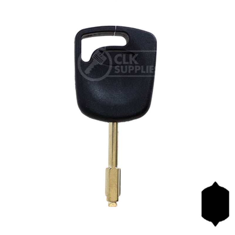 Ford H91 / FO21T17 Transponder Key w/ CHIP (GTL) Automotive Key LockVoy