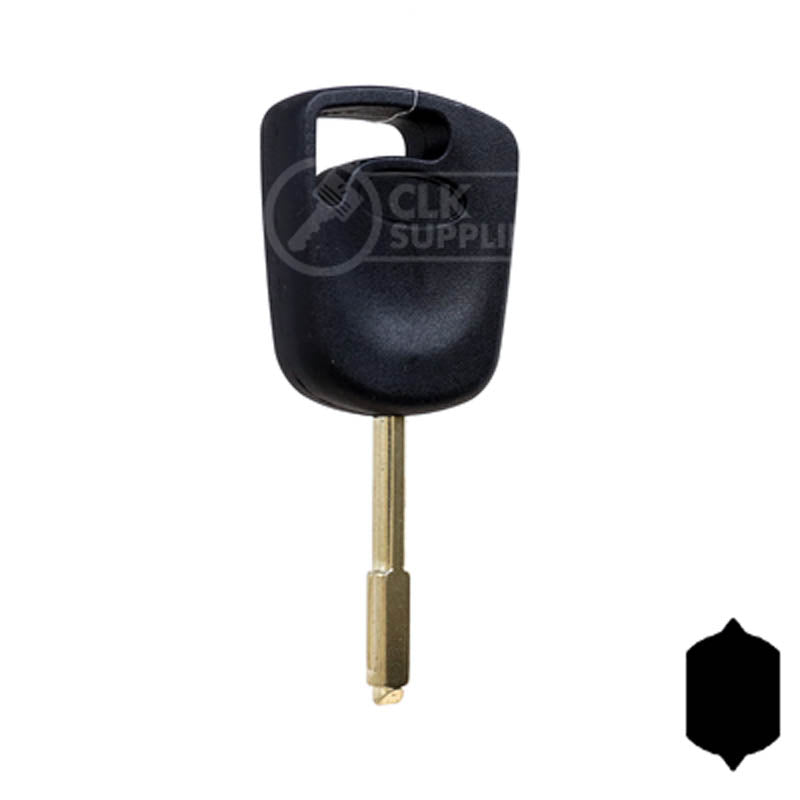 Ford H91 / FO21T17 Transponder Key w/ CHIP (GTL) Automotive Key LockVoy
