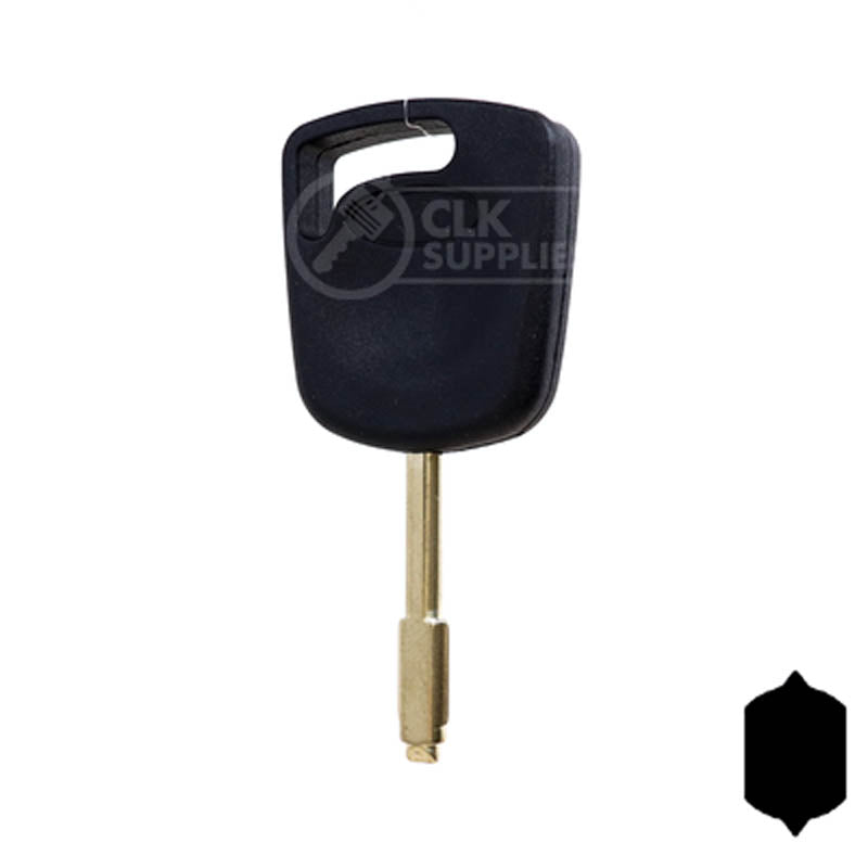 Ford H91 / FO21T17 Transponder Key w/ CHIP (GTL) Automotive Key LockVoy
