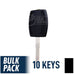 Ford HS Transponder Key (H94-PT) Pack of 10 Automotive Key JMA USA