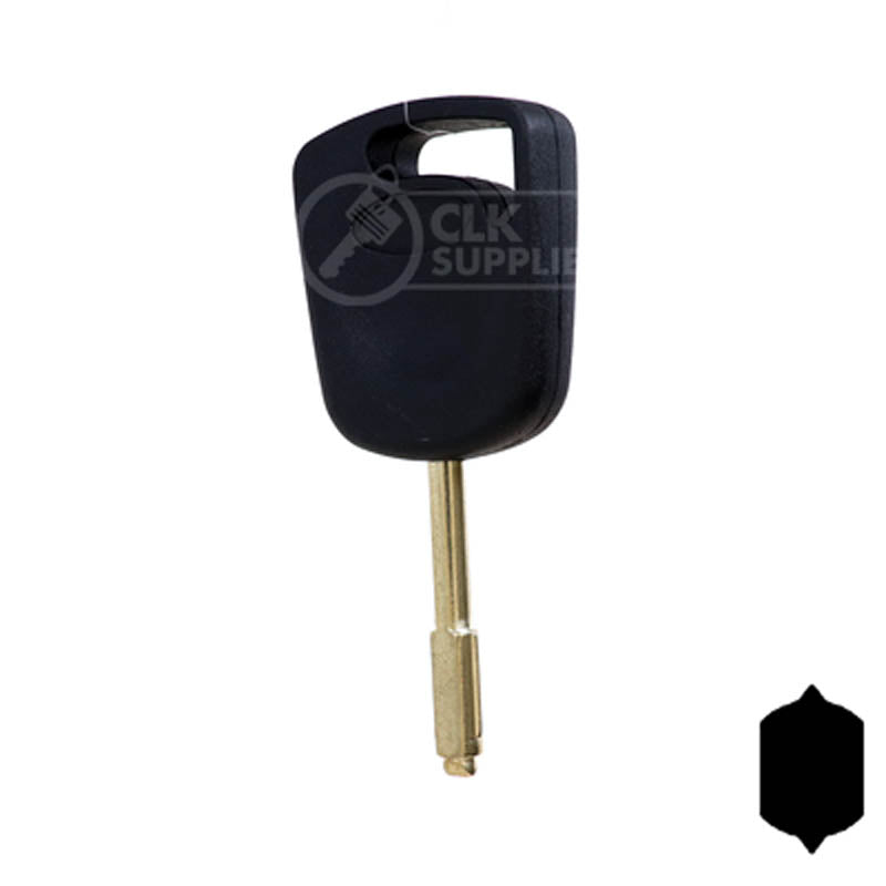 Ford, Jaguar Tibbe Transponder Key (FO21T7) Automotive Key LockVoy