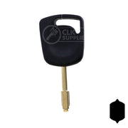 Ford, Jaguar Tibbe Transponder Key (FO21T7) Automotive Key LockVoy