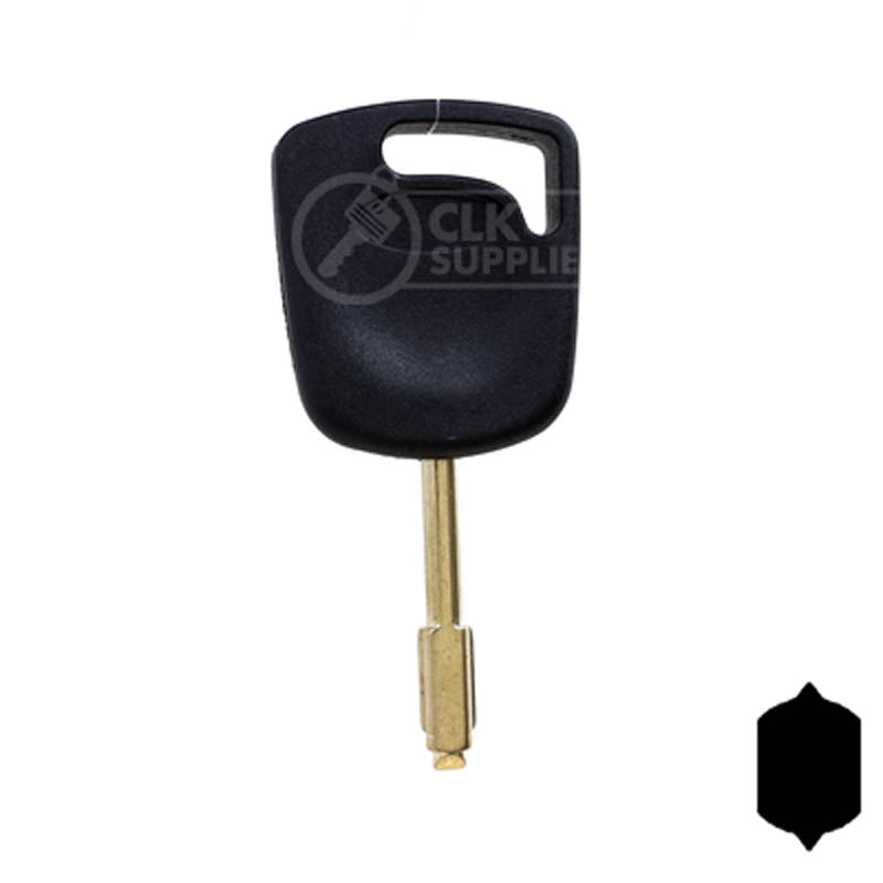 Ford, Jaguar Tibbe Transponder Key (FO21T7) Automotive Key LockVoy