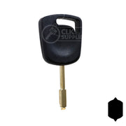 Ford, Jaguar Tibbe Transponder Key (FO21T7) Automotive Key LockVoy