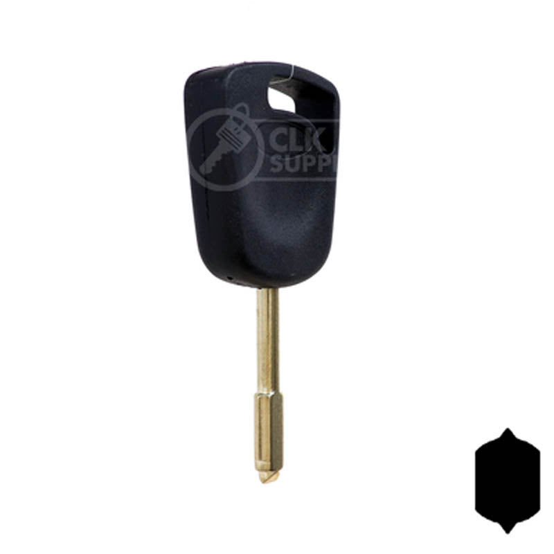 Ford, Jaguar Tibbe Transponder Key (FO21T7) Automotive Key LockVoy