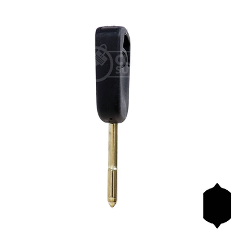 Ford, Jaguar Tibbe Transponder Key (FO21T7) Automotive Key LockVoy
