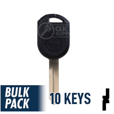Ford Transponder Key Blank (H84-PT, H92-PT) Pack of 10