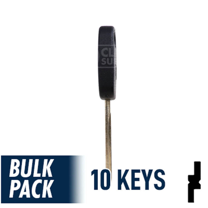Ford Transponder Key ( H72-PT, 598333 ) Pack of 10 Automotive Key JMA USA