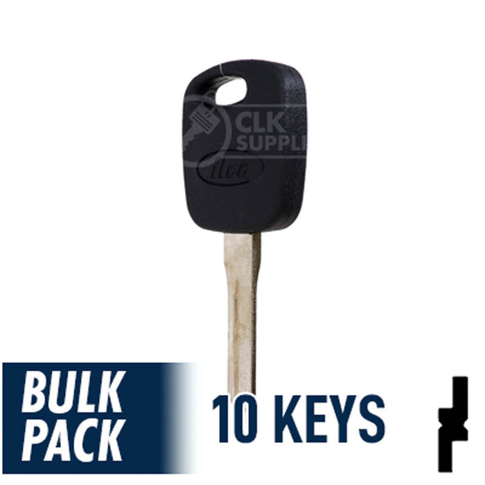 Ford Transponder Key ( H72-PT, 598333 ) Pack of 10 Automotive Key JMA USA