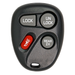 General Motors 4 Button Remote Keyless Entry 4B27–By Ilco Automotive Key Ilco
