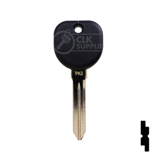 GM Transponder Key ( B112-PT, 692139 ) Automotive Key LockVoy
