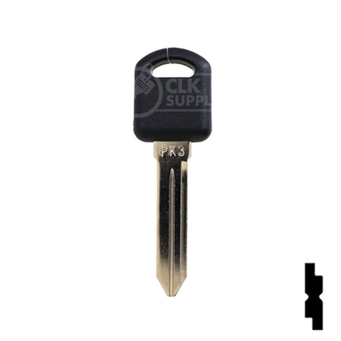 GM Transponder Key ( B97-PT, 690552 ) Automotive Key LockVoy