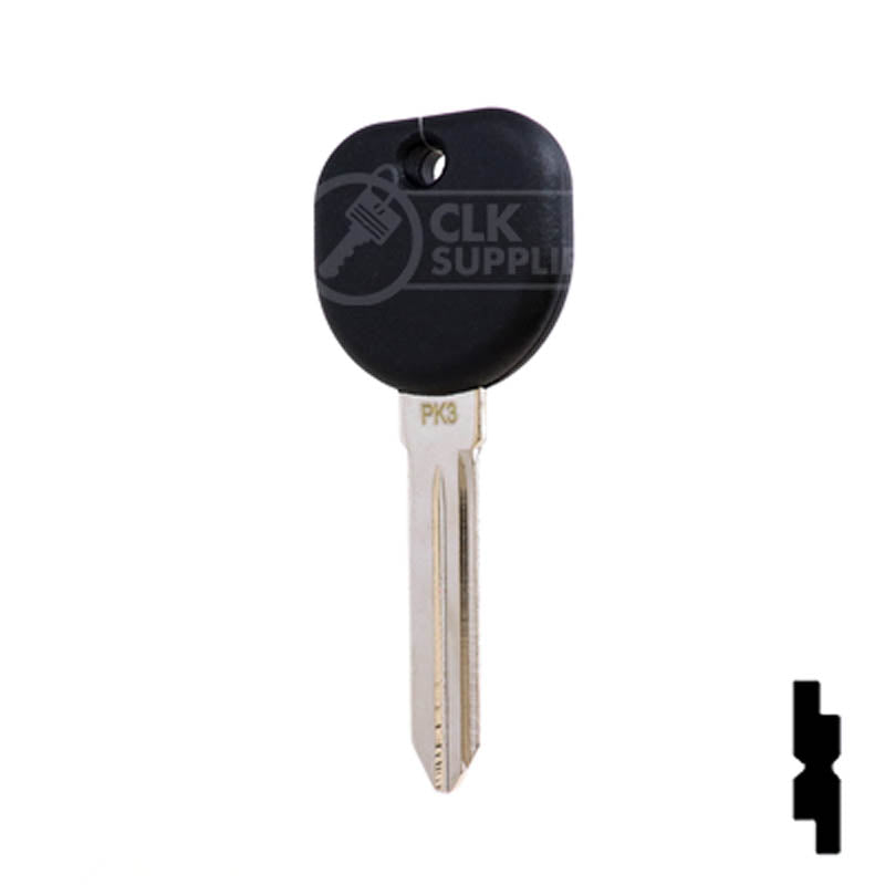 GM Transponder Key RW ( B99-PT5, 692065 ) Automotive Key LockVoy