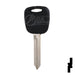 H78-P Plastic Head Key Blank Automotive Key JMA USA