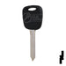 H78-P Plastic Head Key Blank Automotive Key JMA USA