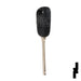 H78-P Plastic Head Key Blank Automotive Key JMA USA