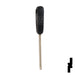 H78-P Plastic Head Key Blank Automotive Key JMA USA
