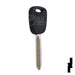 H78-P Plastic Head Key Blank Automotive Key JMA USA
