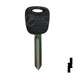 H78-P Plastic Head Key Blank Automotive Key JMA USA