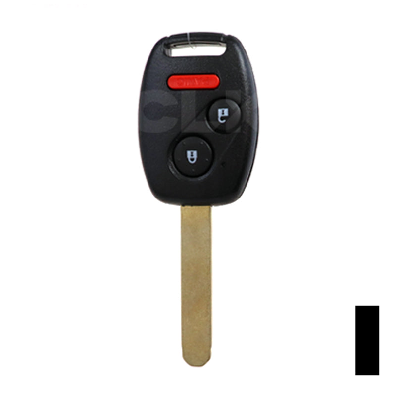 Honda 3 Button Remote Head Key (3B6) - By Ilco Automotive Key Ilco