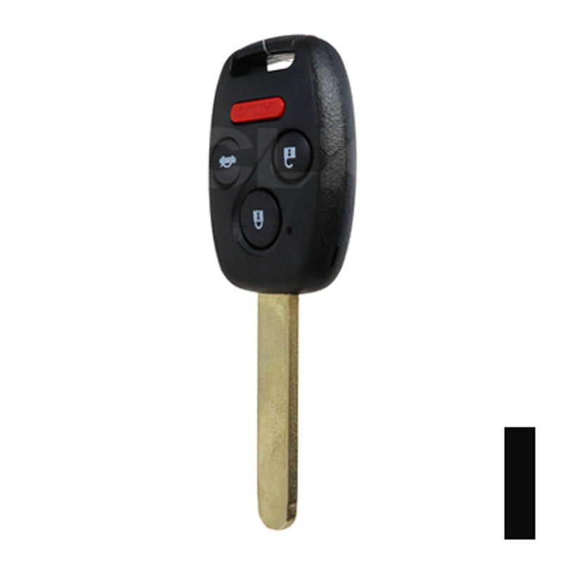 Honda 4 Button Remote Head Key (4B6) - By Ilco Automotive Key Ilco