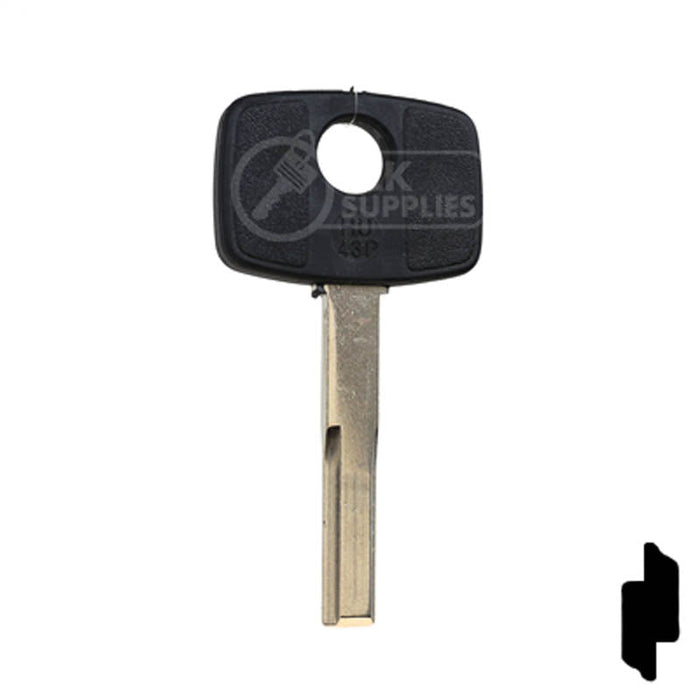 HU43-P GM, Pontiac GTO Service Key Automotive Key Ilco