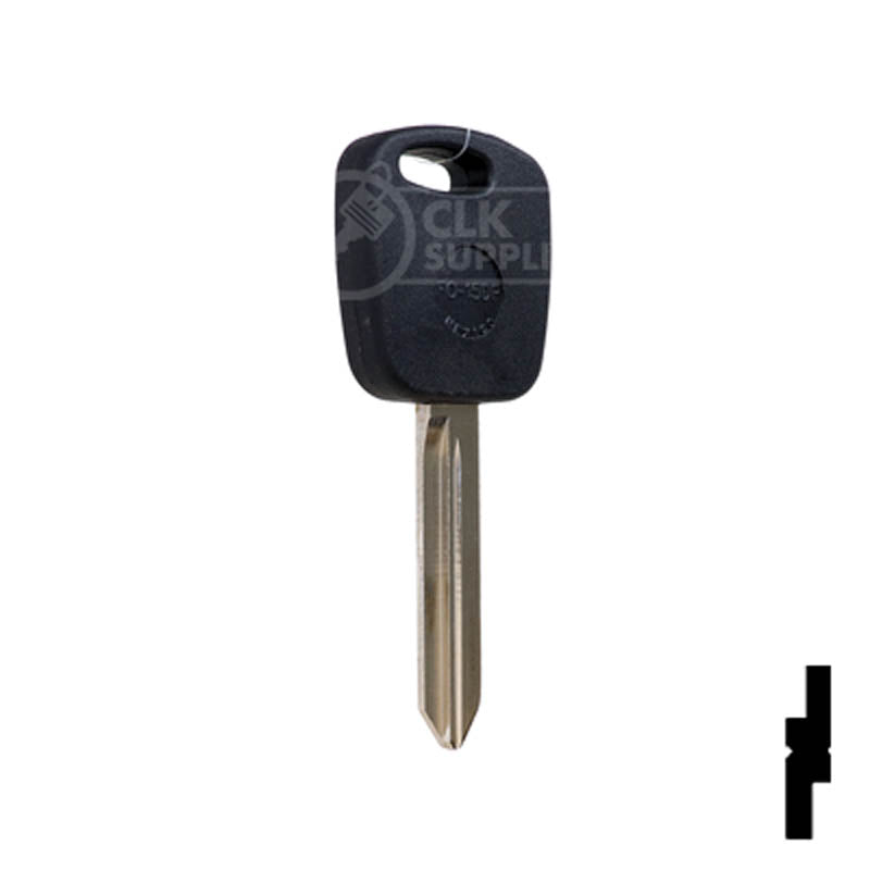 JMA Cloneable Key Ford H74PT (TPX2FO-15D.P) Automotive Key JMA USA