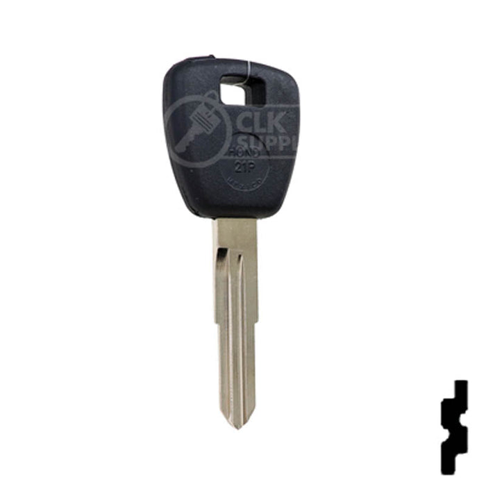 JMA Cloneable Key Honda HD111PT (TPX3HOND-21.P) Automotive Key JMA USA