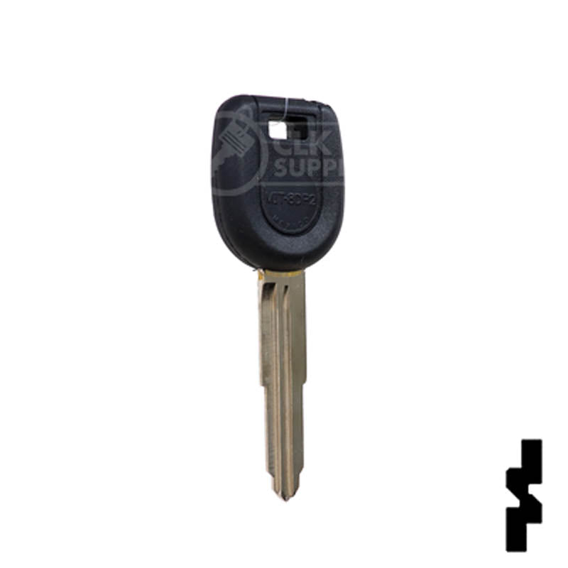 JMA Cloneable Key Mitsubishi MIT14PT (TPX2MIT-8D.P) Automotive Key JMA USA