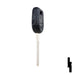 JMA Cloneable Key Mitsubishi MIT16APT (TPX3-MIT-18.P) Automotive Key JMA USA
