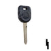JMA Cloneable Key Mitsubishi MIT16APT (TPX3-MIT-18.P) Automotive Key JMA USA